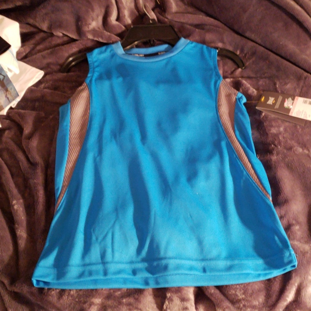 Boys Everlast Pieced muscle electric turquoise